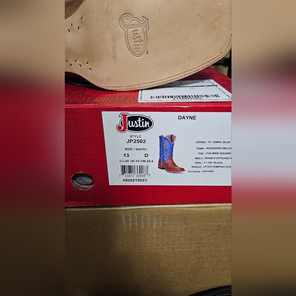 Mens Justin Boots - Picture 4 of 4